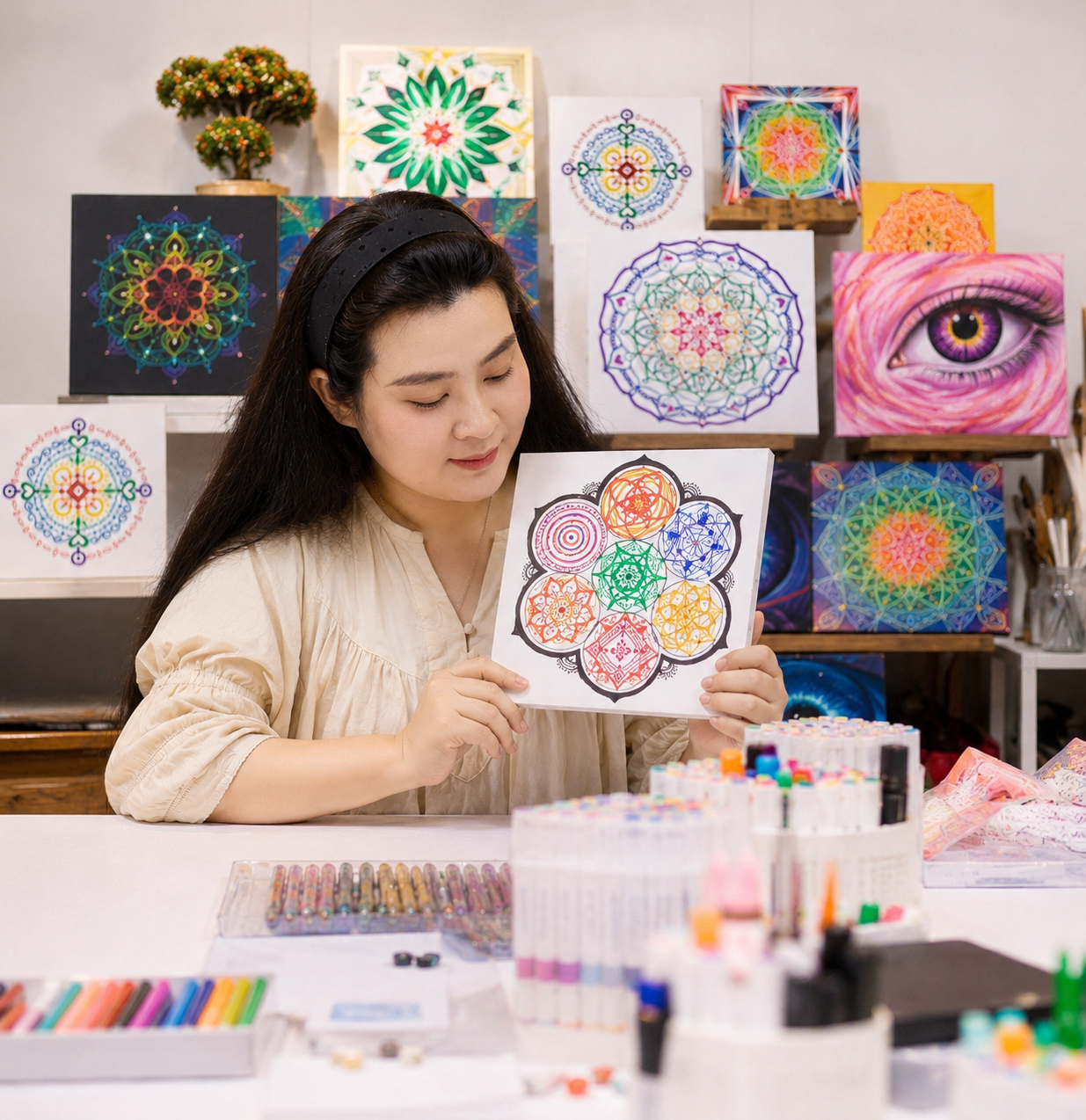 Chân dung Iris — người dẫn dắt hành trình Mandala